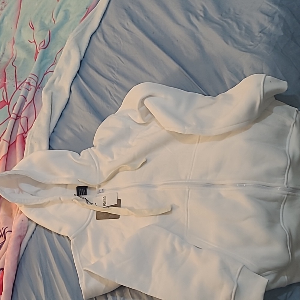 White hoodie